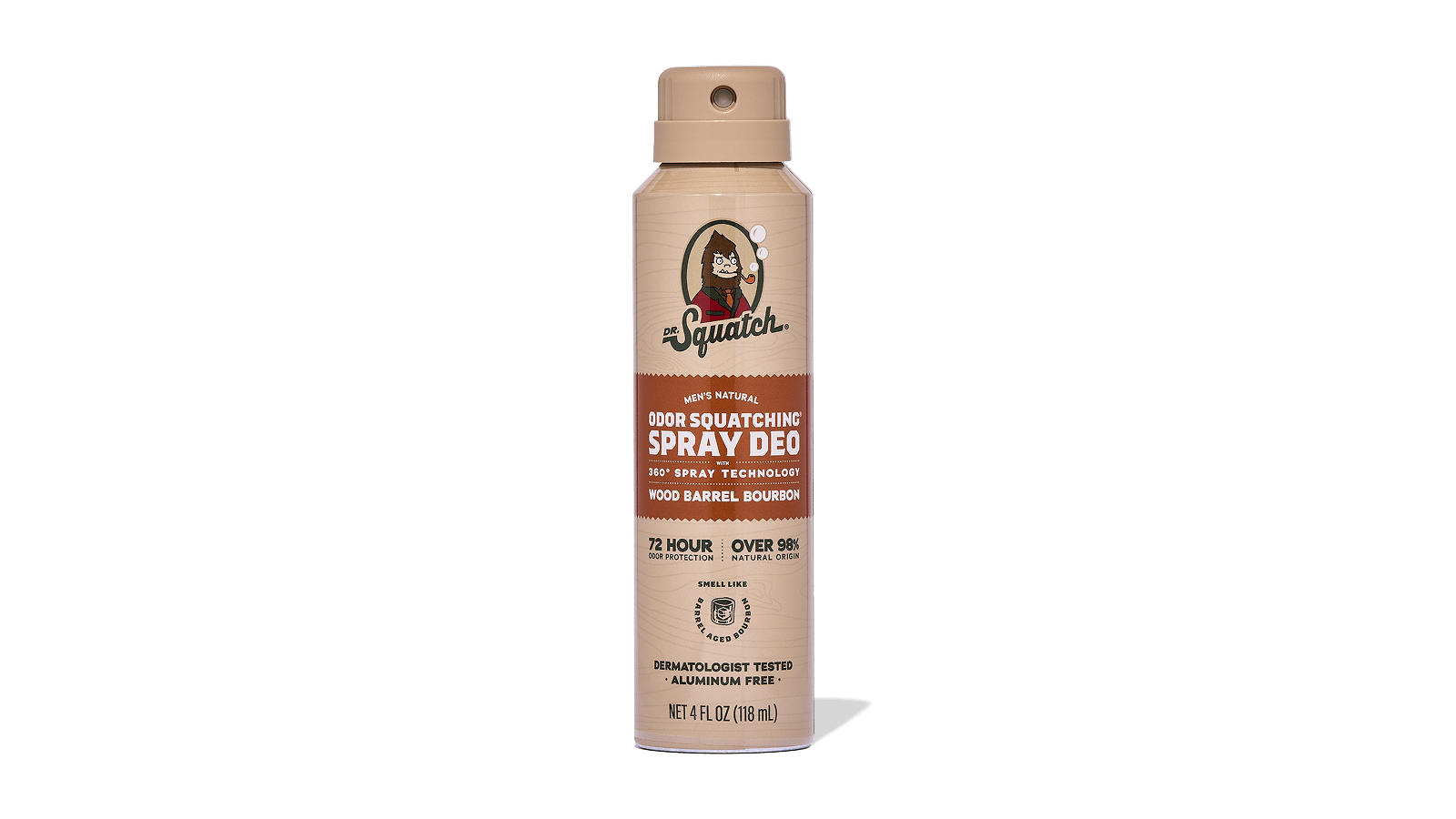 Wood Barrel Bourbon Spray Deodorant - Bright Scent