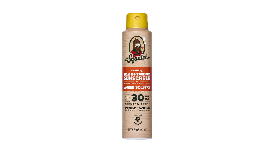 Dr. Squatch Spray | SPF 30 UVA/UVB Protection | Non-Greasy Mineral Sunscreen for Men - Easy Routine
