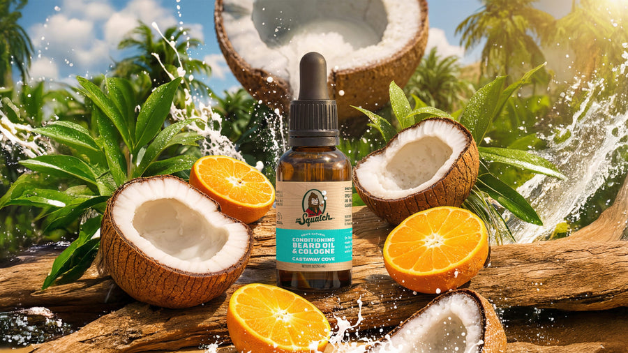 Castaway Cove Beard Oil & Cologne - Home Glow
