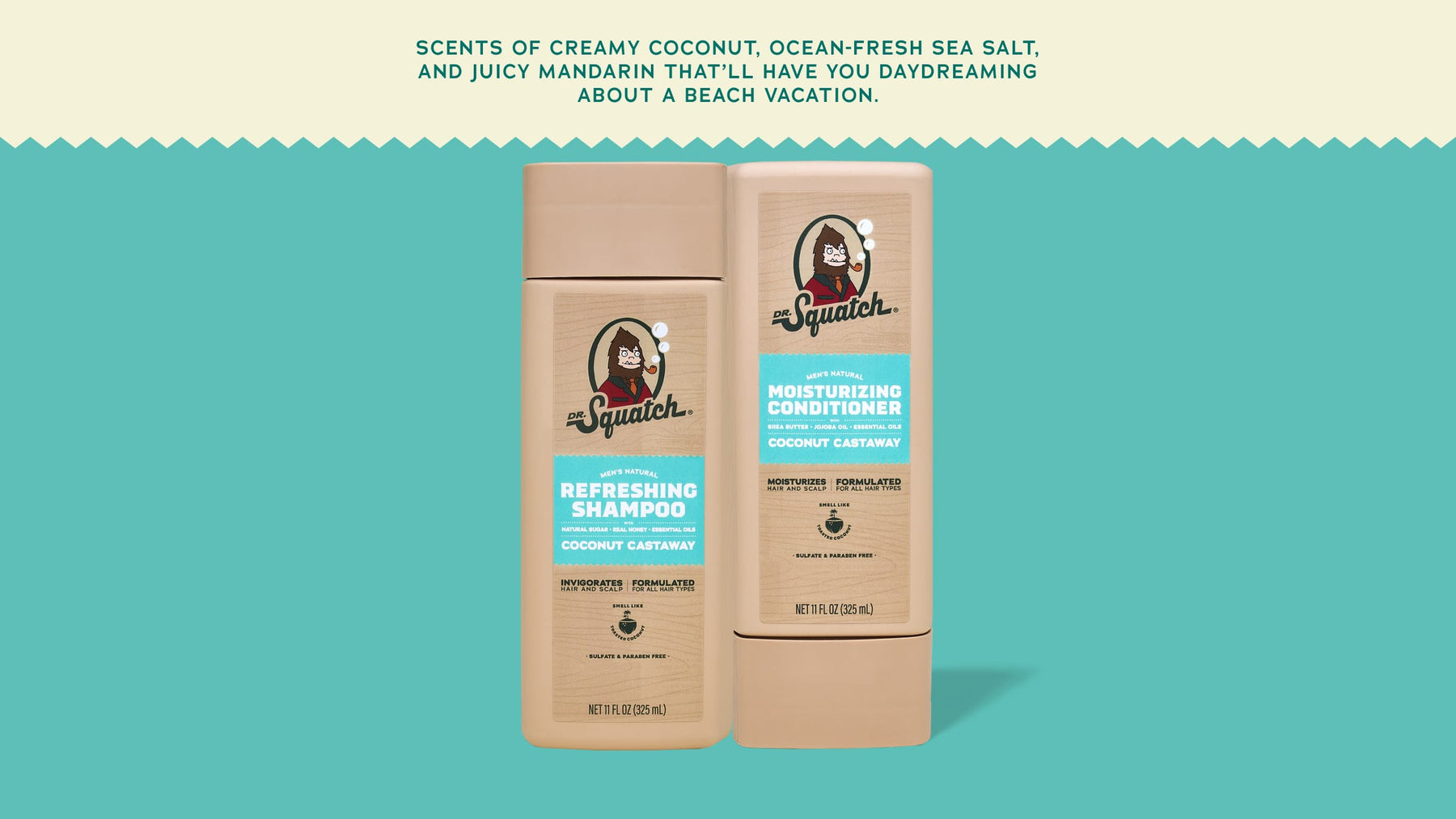 Coconut Castaway Hair Care Kit - Clean Bundle