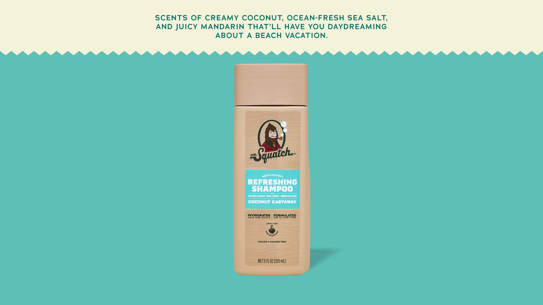 Coconut Castaway Shampoo - Fresh Notes