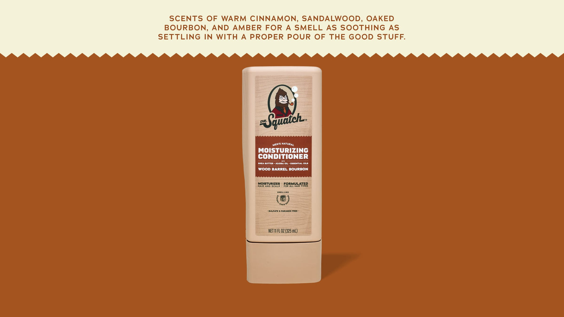 Wood Barrel Bourbon Conditioner - Daily Scent