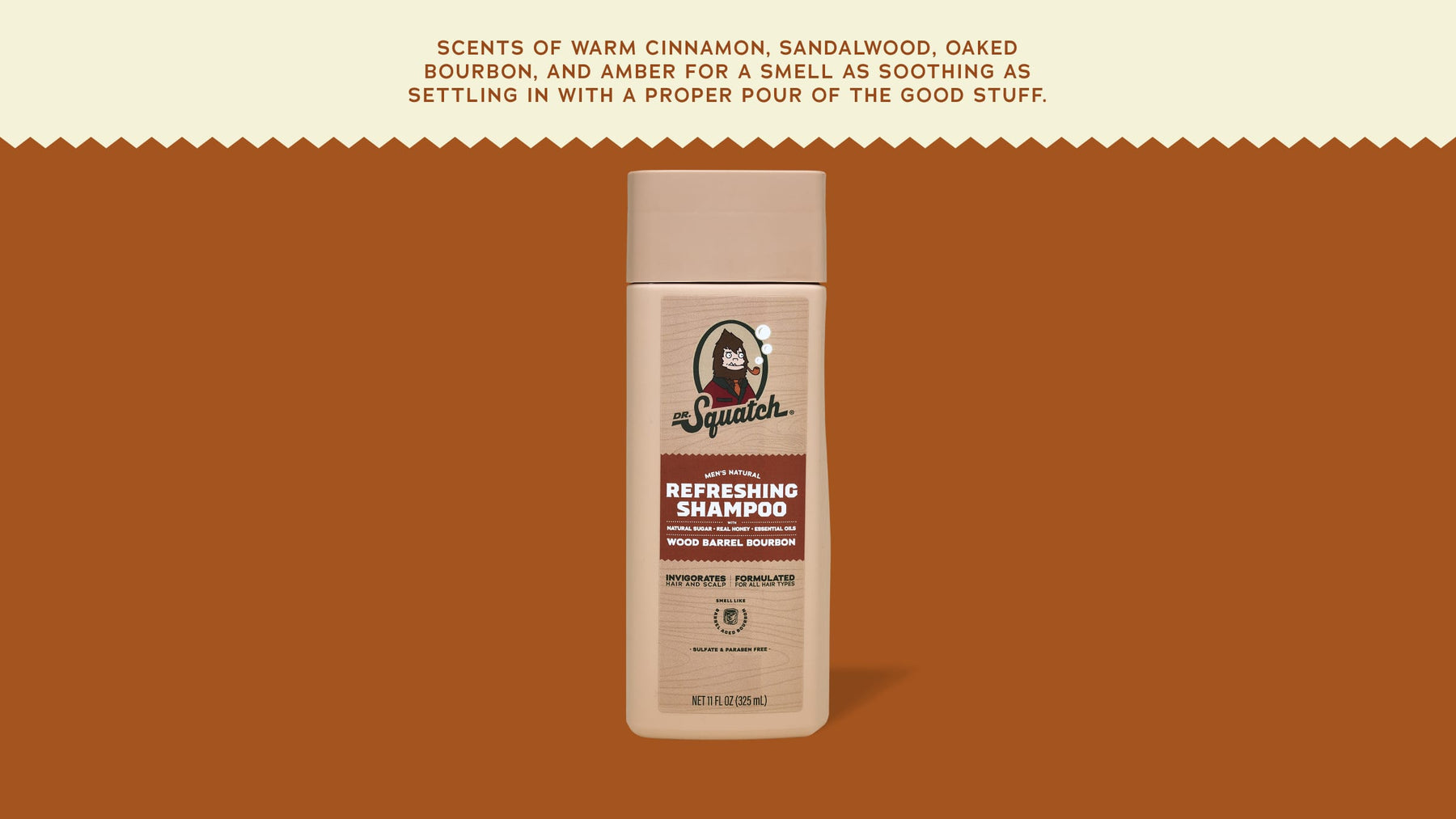 Wood Barrel Bourbon Shampoo - Bright Scent