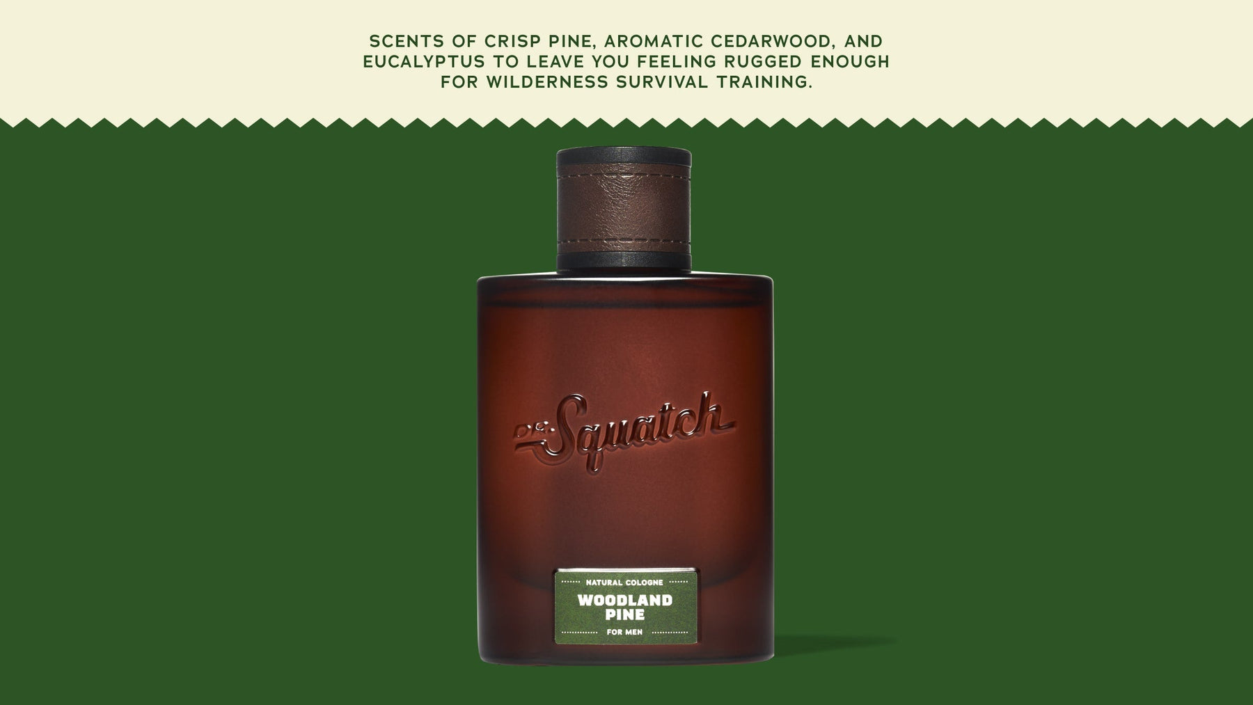 Woodland Pine Cologne - Bright Finish