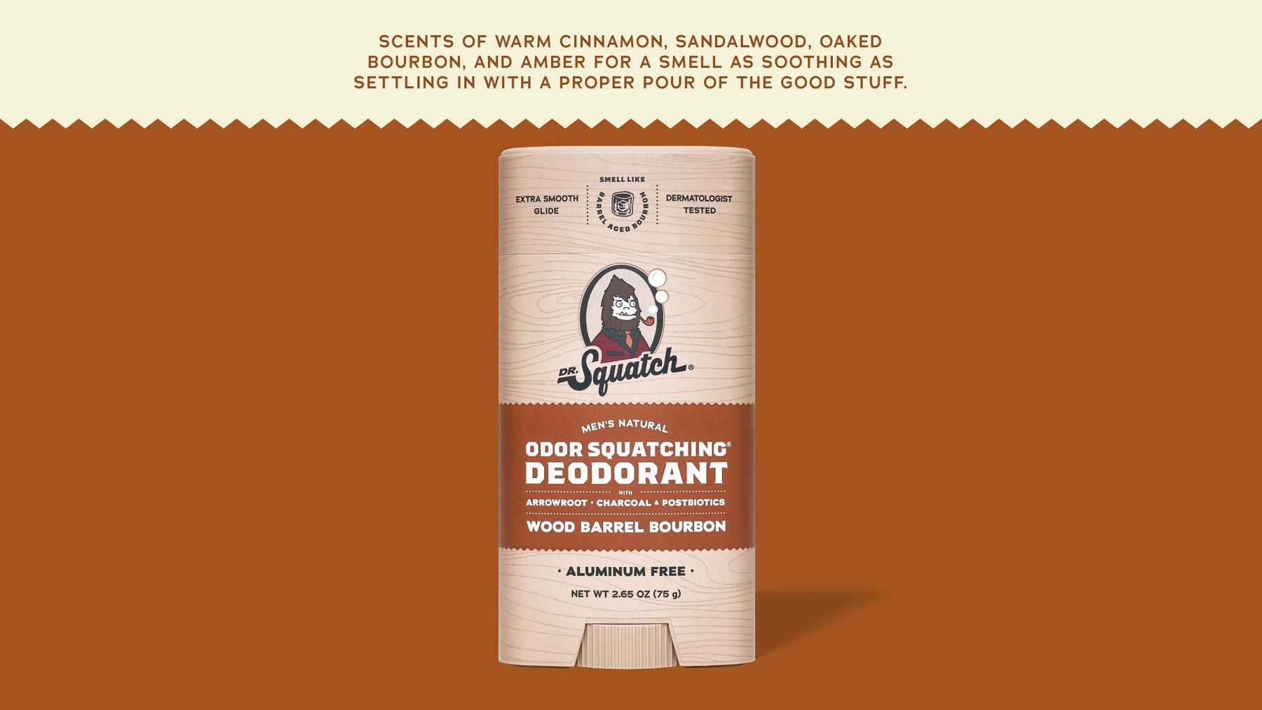 Wood Barrel Bourbon Deodorant - Simple Touch