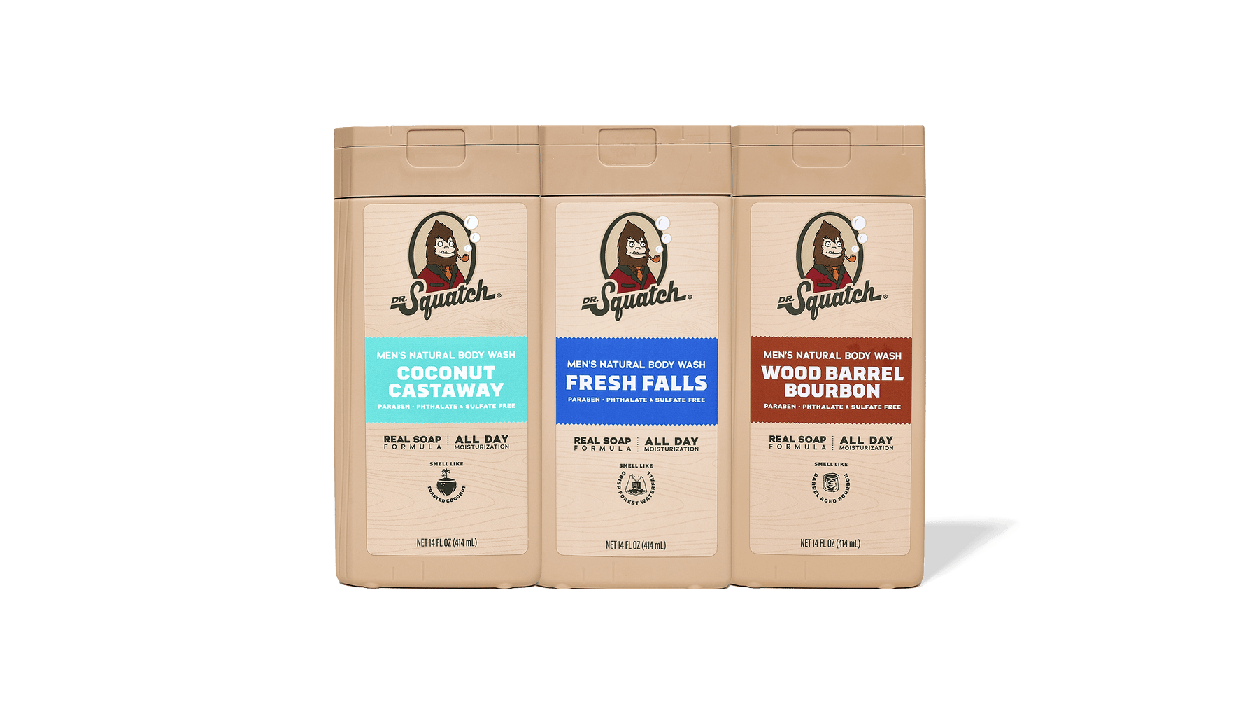 Body Wash 3-Pack - Easy Set