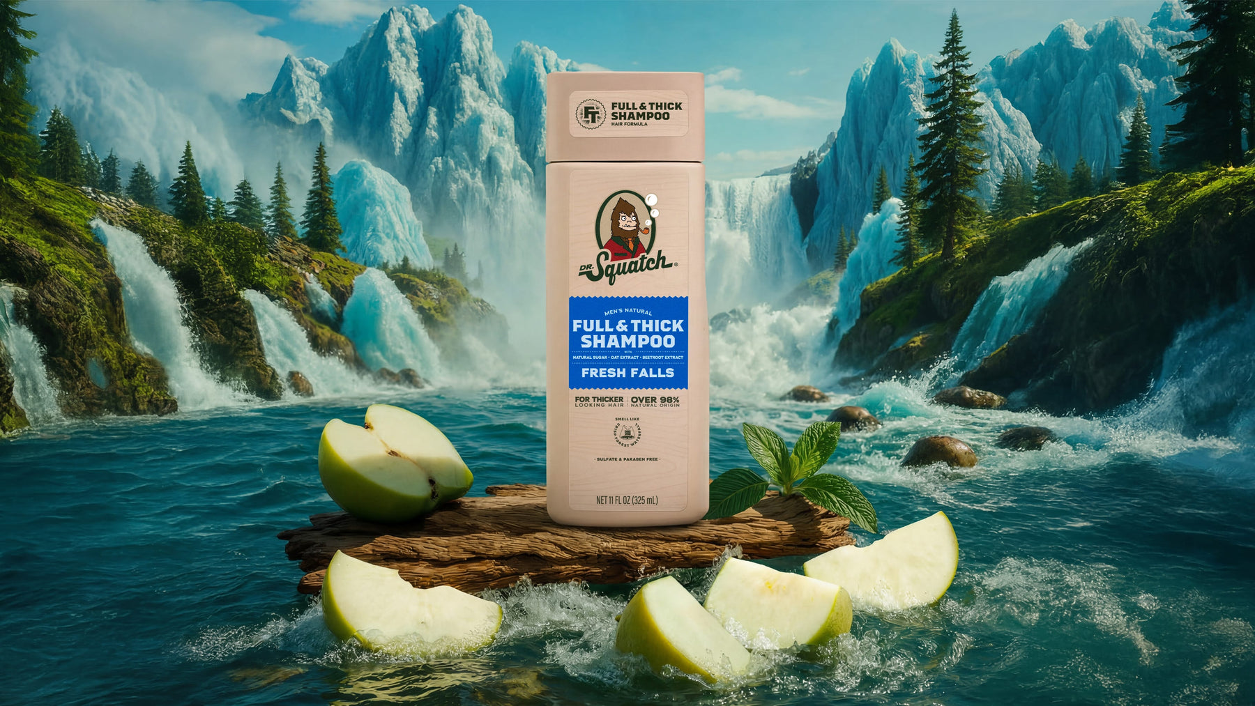 Fresh Falls Full & Thick Shampoo - Bright Scent
