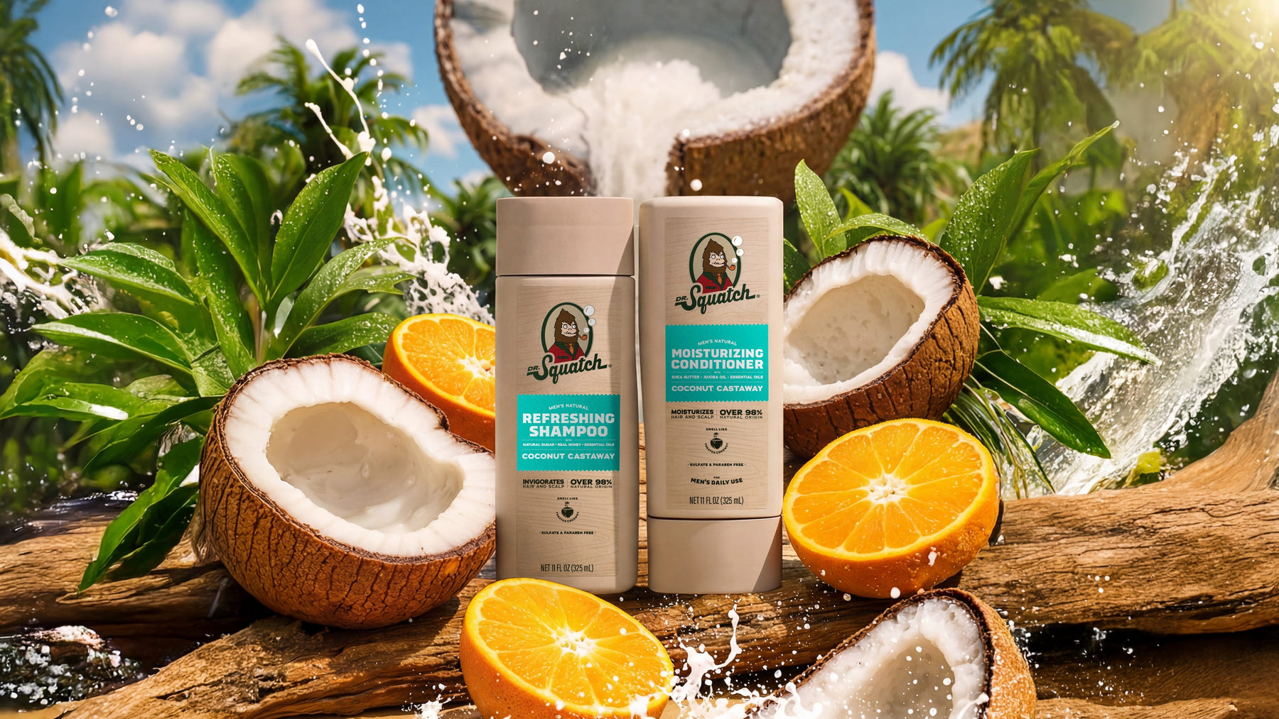 Coconut Castaway Hair Care Kit - Clean Bundle