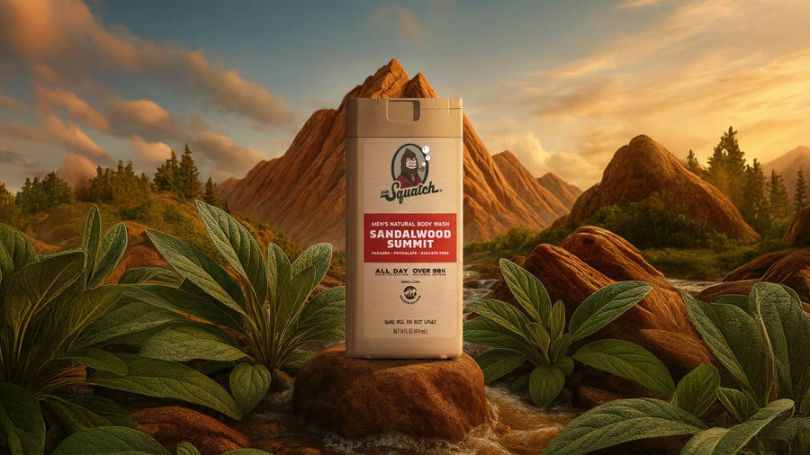 14 oz Sandalwood Summit Body Wash - Classic Notes