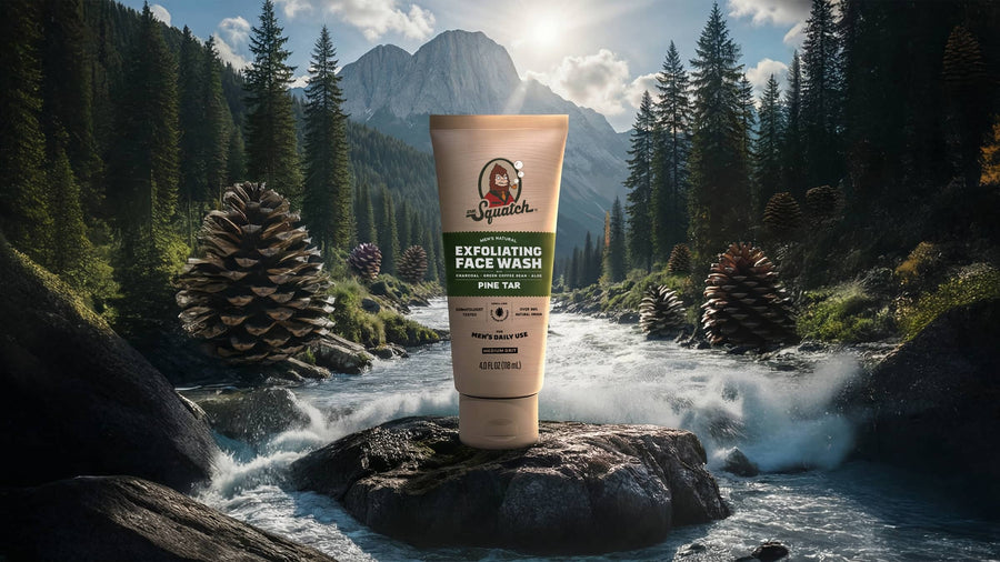 Pine Tar Exfoliating Face Wash - Home Glow