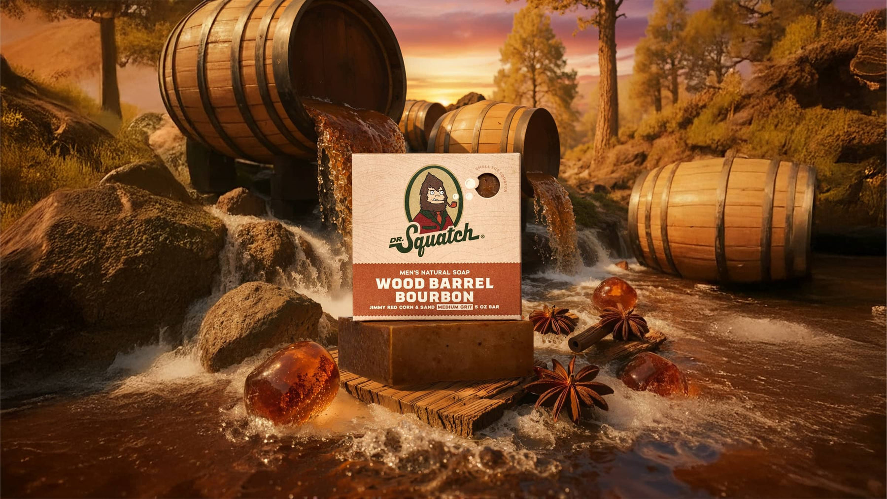 Wood Barrel Bourbon - Easy Spritz