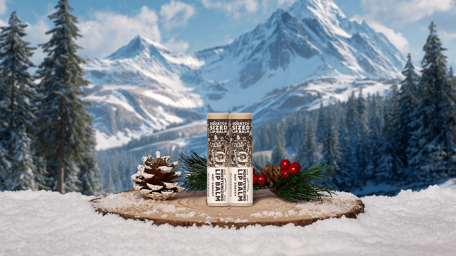 Hot Choccy Lip Balm 2-Pack - Essential Set