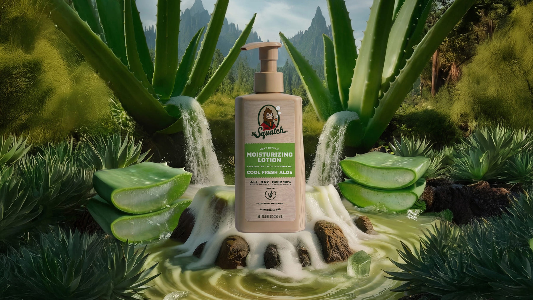 Cool Fresh Aloe Lotion - Daily Glow