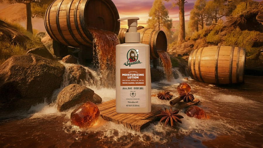 Wood Barrel Bourbon Lotion - Gentle Reset