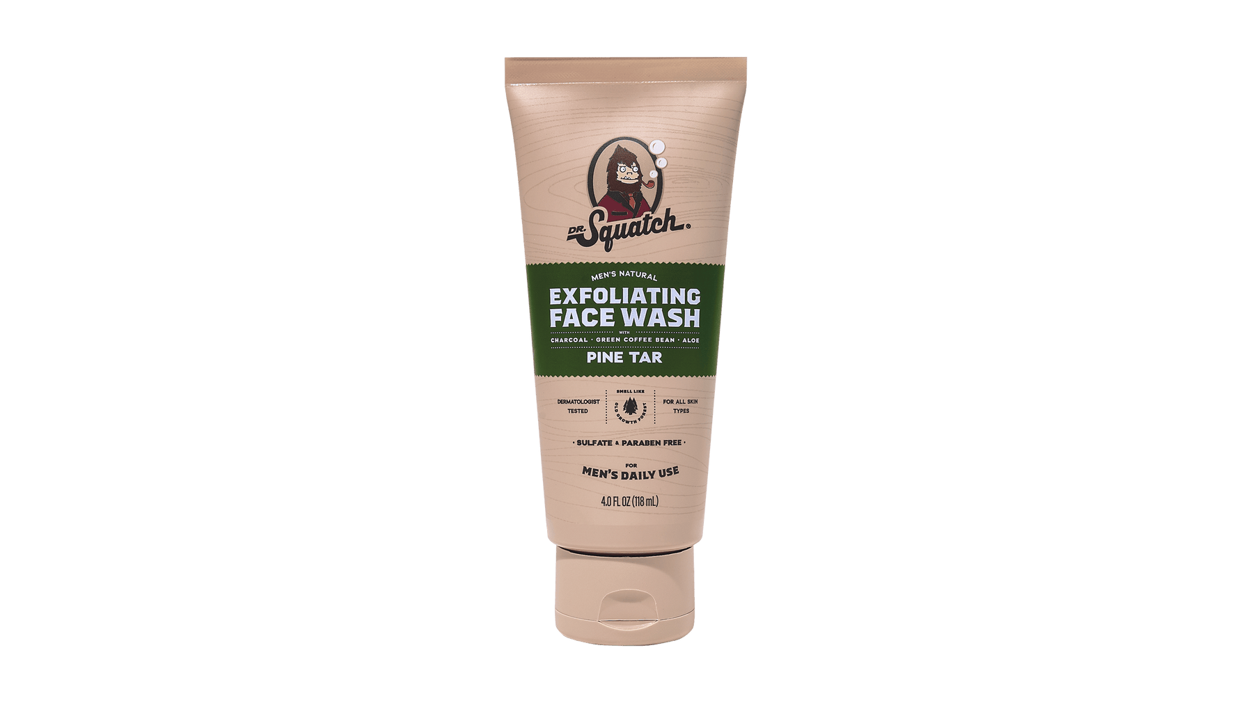 Pine Tar Exfoliating Face Wash - Home Glow