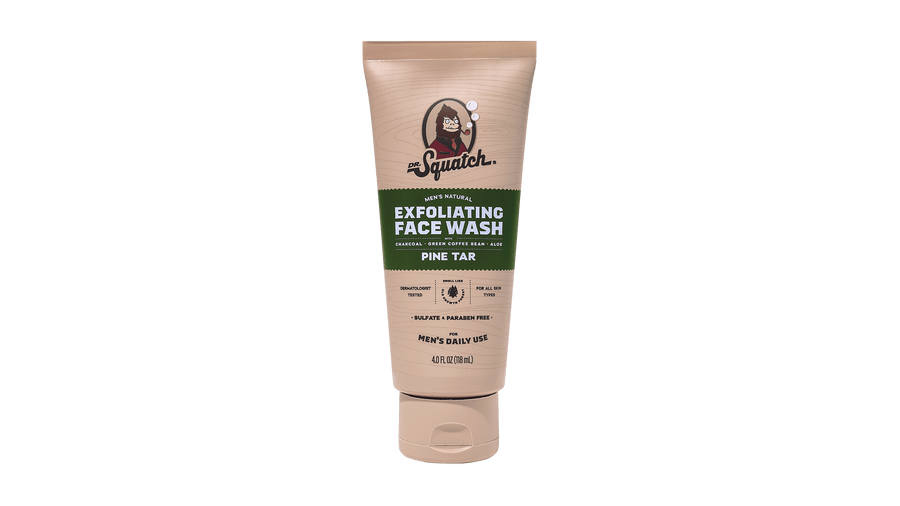 Pine Tar Exfoliating Face Wash - Home Glow