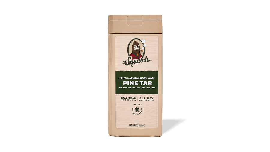14 oz Pine Tar Body Wash - Soft Glow