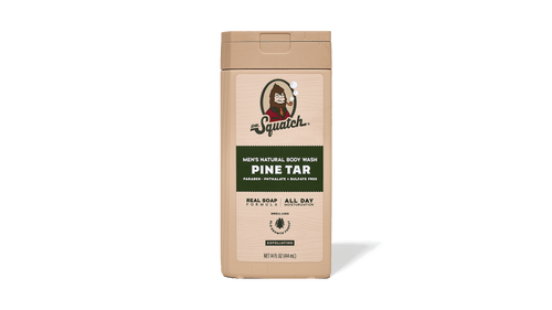 14 oz Pine Tar Exfoliating Body Wash - Clean Mood