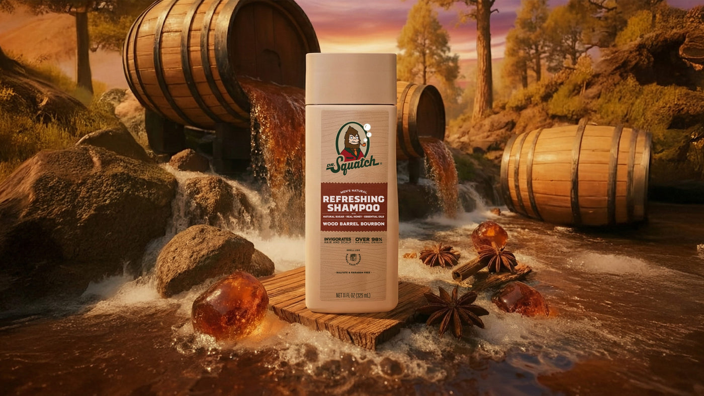 Wood Barrel Bourbon Shampoo - Bright Scent