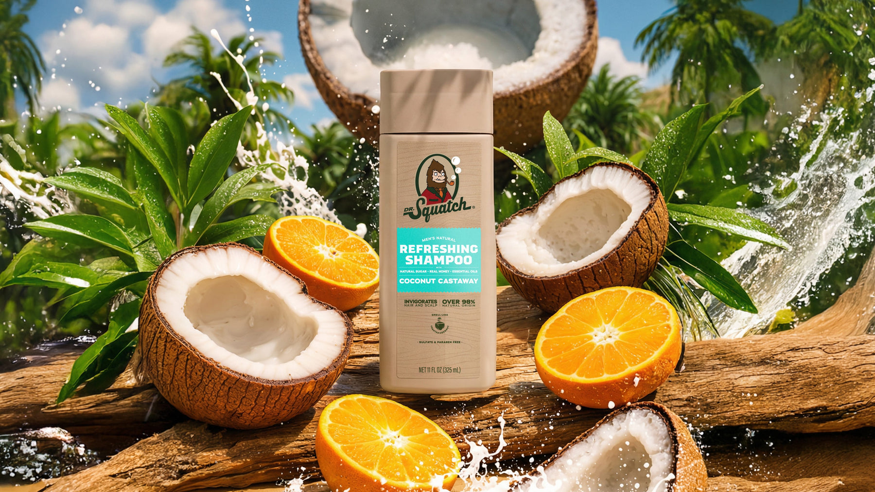 Coconut Castaway Shampoo - Fresh Notes
