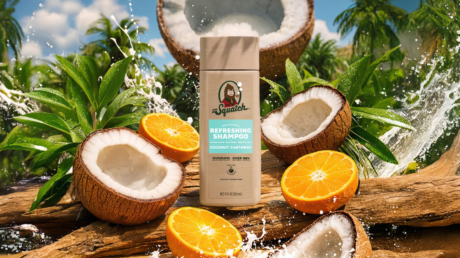 Coconut Castaway Shampoo - Fresh Notes