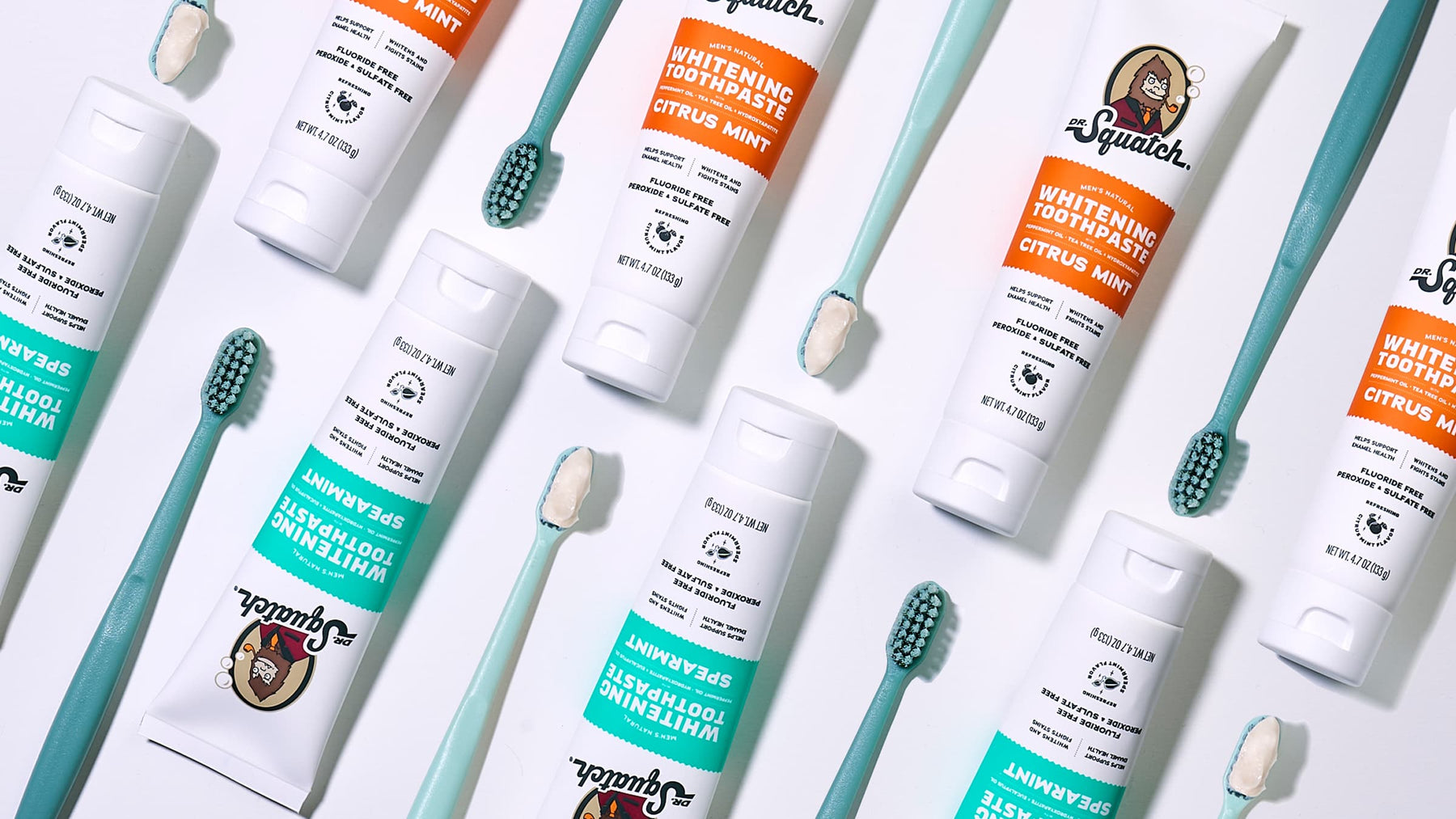 Spearmint Whitening Toothpaste - Clean Style