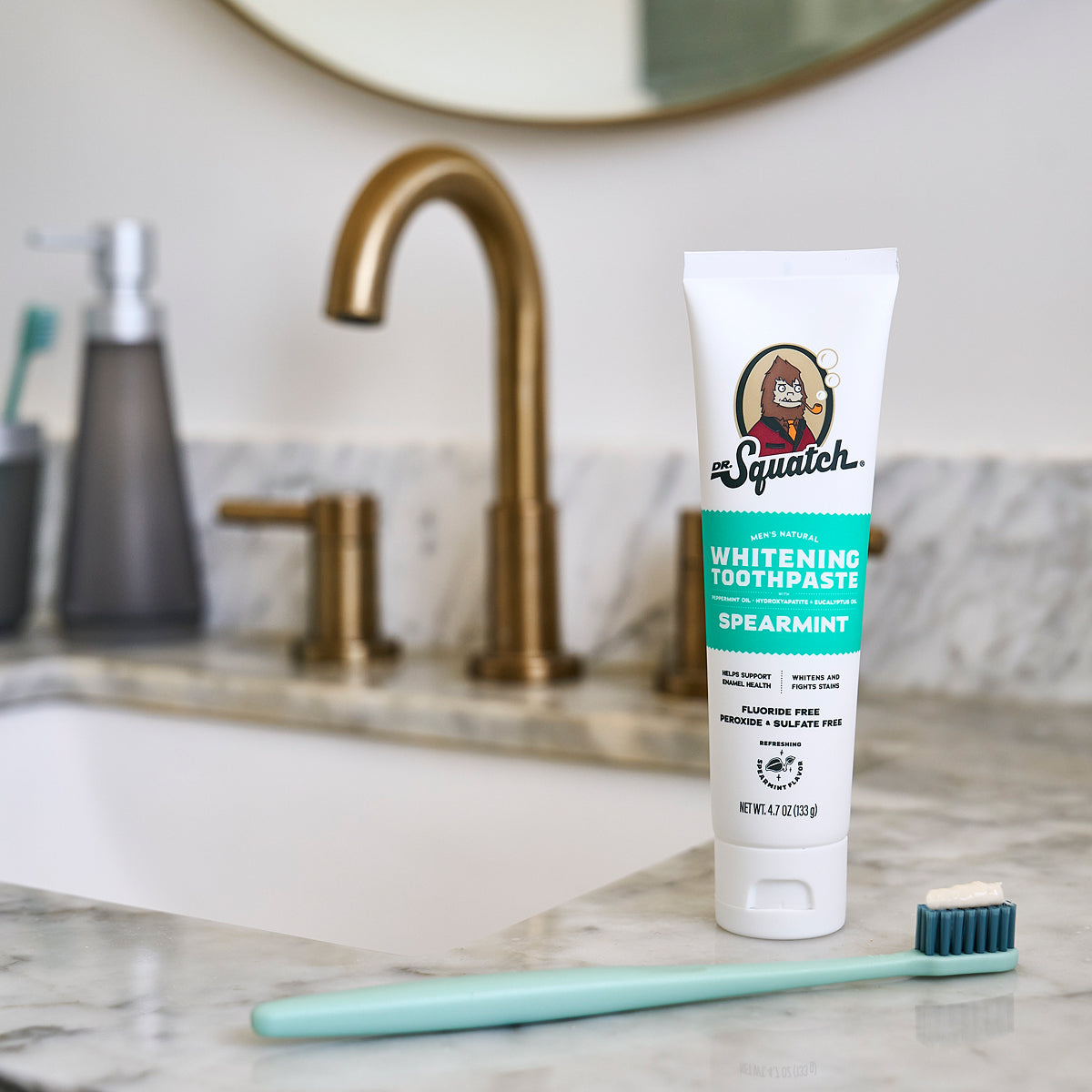 Spearmint Whitening Toothpaste - Clean Style