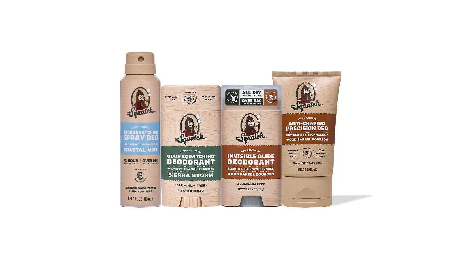 Deodorant Discovery Set - Easy Set