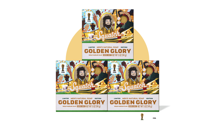 FIFA Golden Glory 3-Pack Bar Soap Bundle - Daily Set
