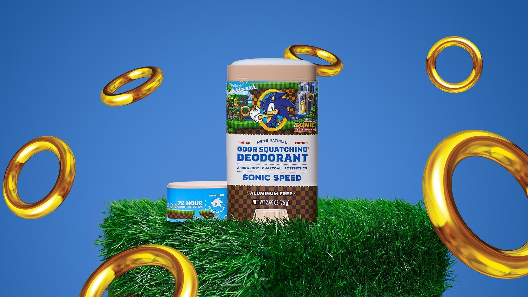 Sonic Speed Deodorant - Clean Finish