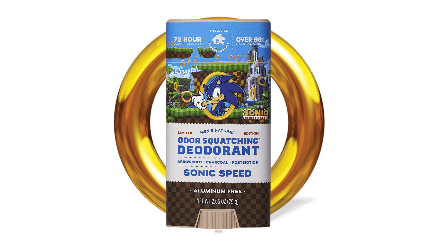 Sonic Speed Deodorant - Clean Finish