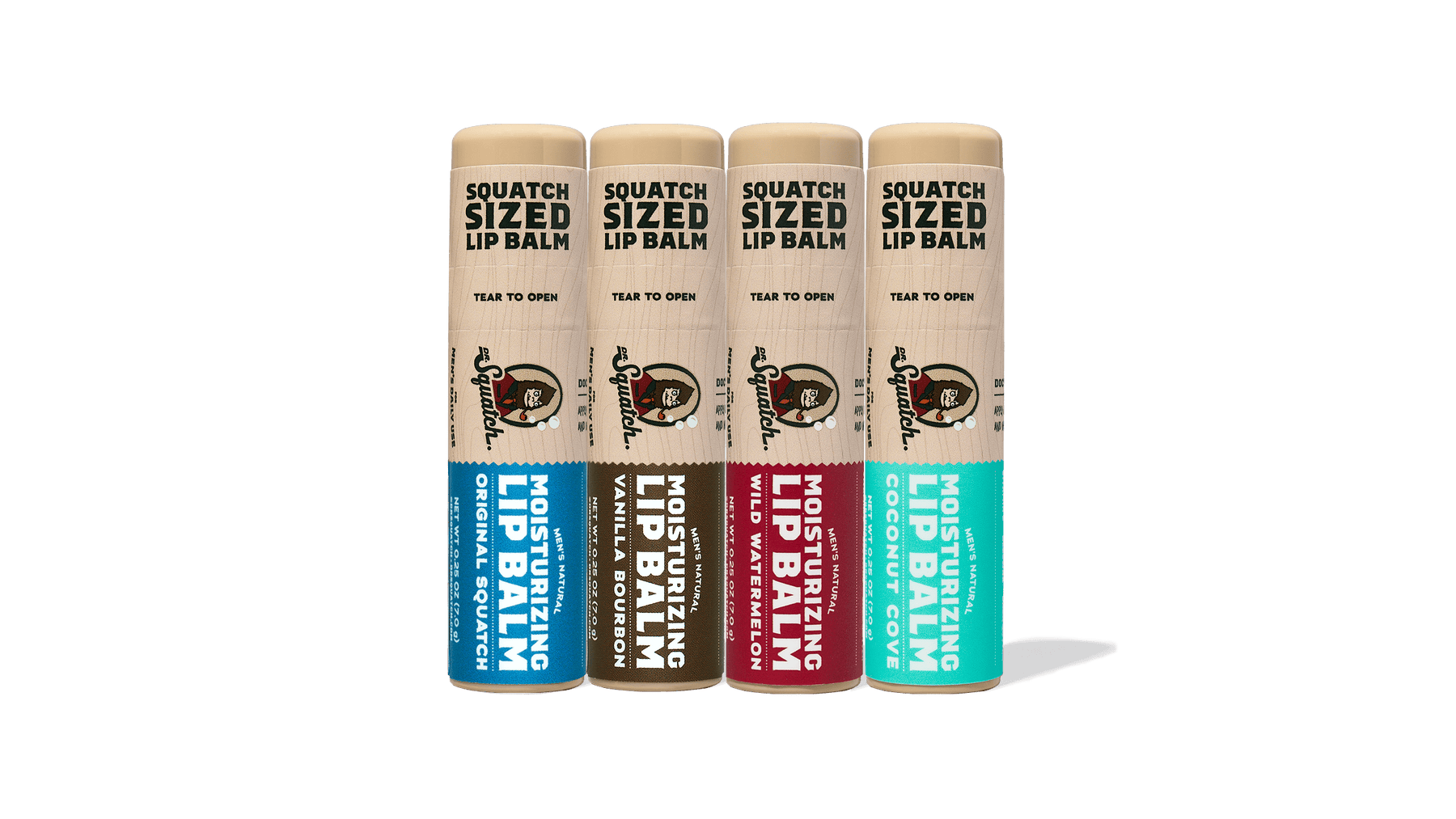 Lip Balm 4-Pack - Clean Bundle