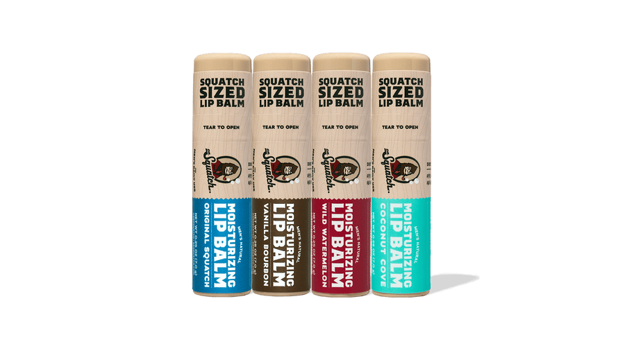 Lip Balm 4-Pack - Clean Bundle